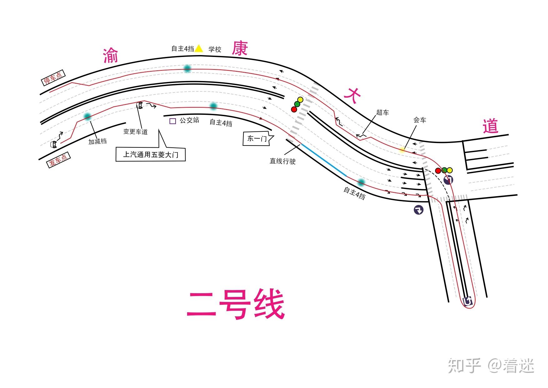 复盛科目三路线图最新